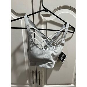 Victoria Secret  Victoria Sports Grey Sports Bra size Med
